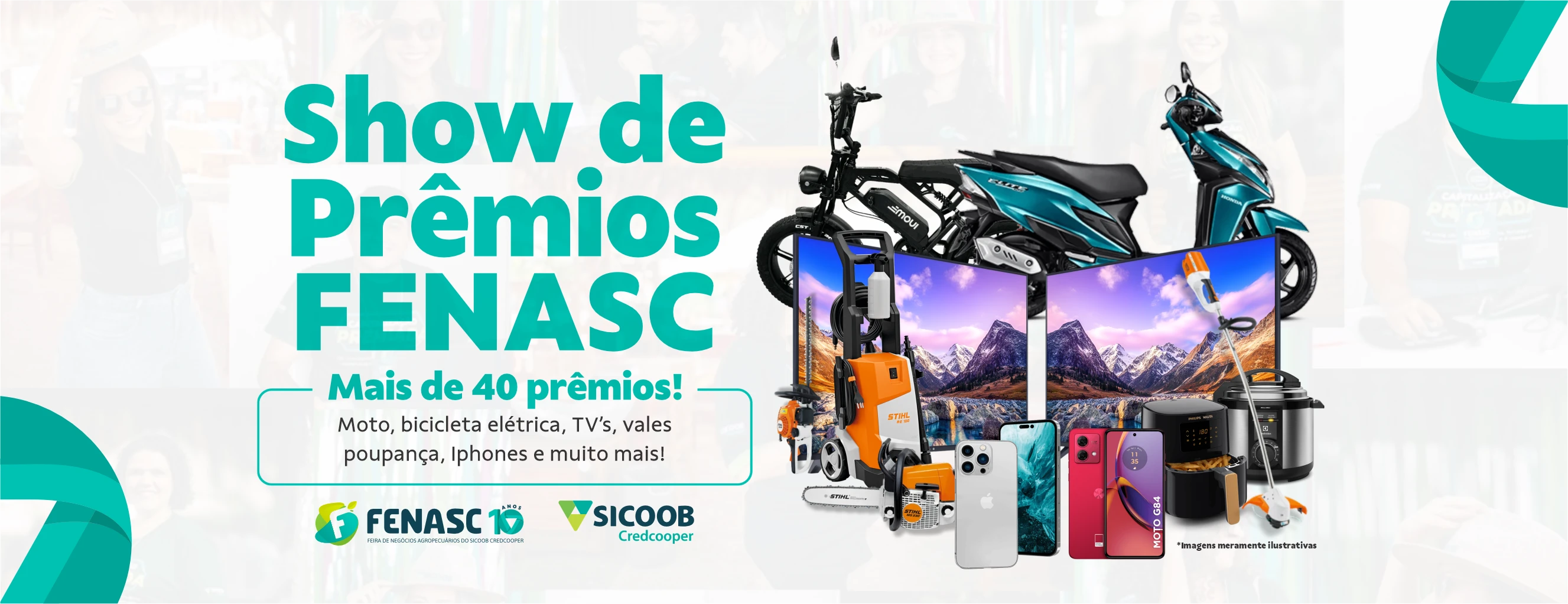 Foto premios sorteios